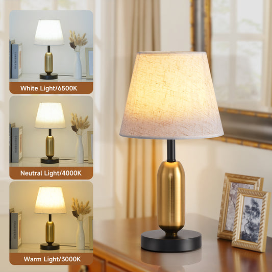 AMERICAN Table Lamps 3 COLOR Bedroom Nightstand Lamp American Simple Modern Home Warm Living Room Lamps Hotel Night HOME DECOR