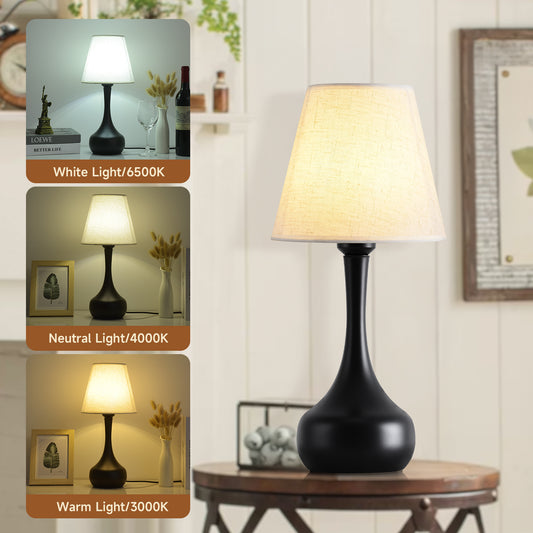luxury glass night lamp New American Antique Style Bedroom 3 color glass Table Lamp Bedside Lamp for home decor