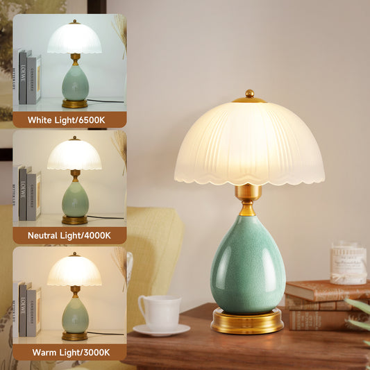 Table Lamp Bedside Lamps  American Living Room Simple Modern Creative Warm Romantic Bedroom Table Lights