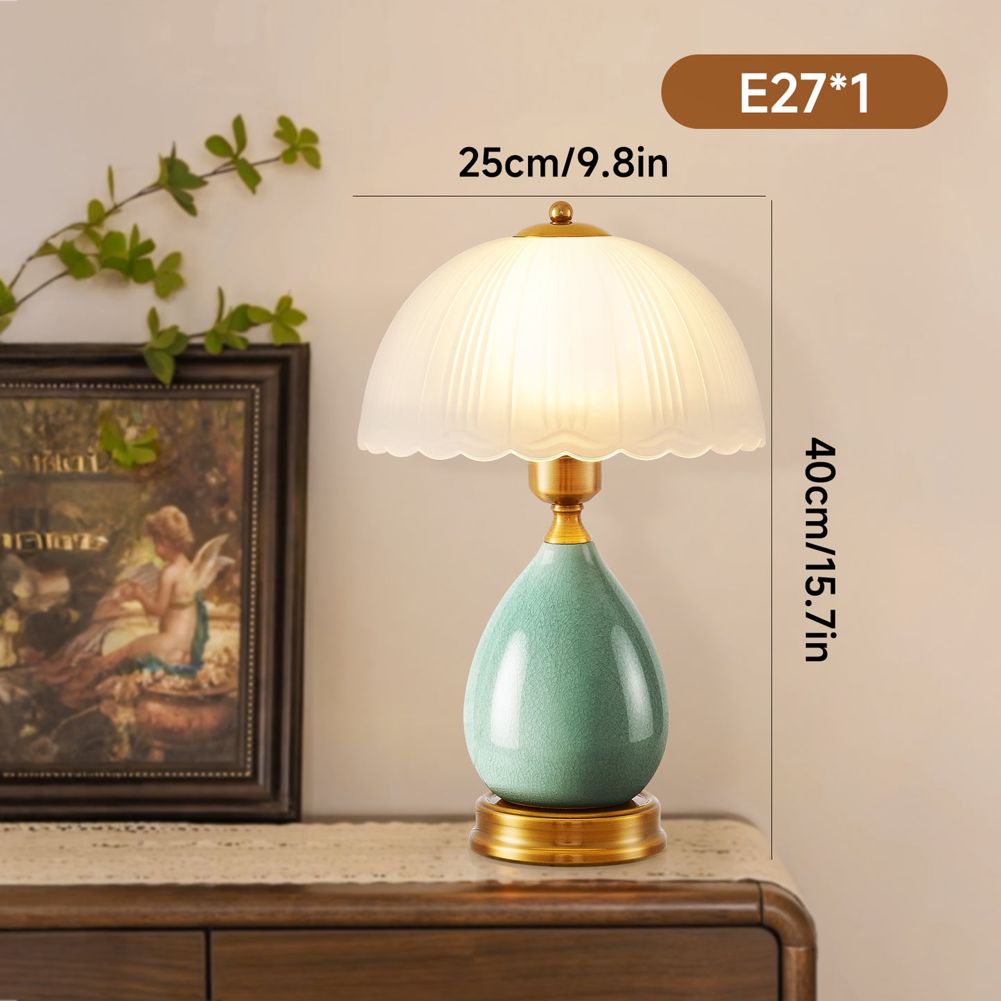 Table Lamp Bedside Lamps  American Living Room Simple Modern Creative Warm Romantic Bedroom Table Lights